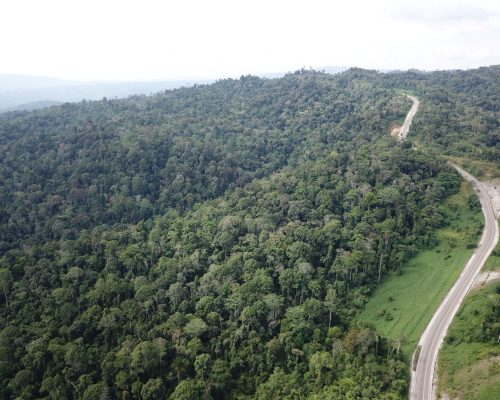 Aerial view Mensalong FR